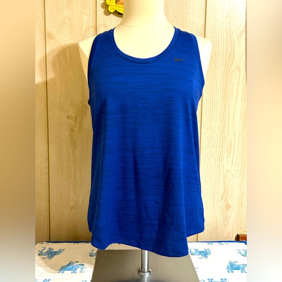 Nike Tops - Nike Drifit blue tank